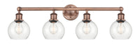 Edison Bath Vanity Light Cast Brass Finish