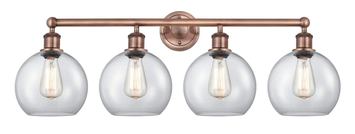 Edison Bath Vanity Light Cast Brass Steel