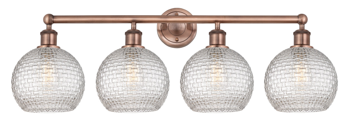 Athens 35-Inch 4-Light Bath Vanity Light Dimmable