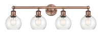 Edison Bath Vanity Light Cast Brass Finish