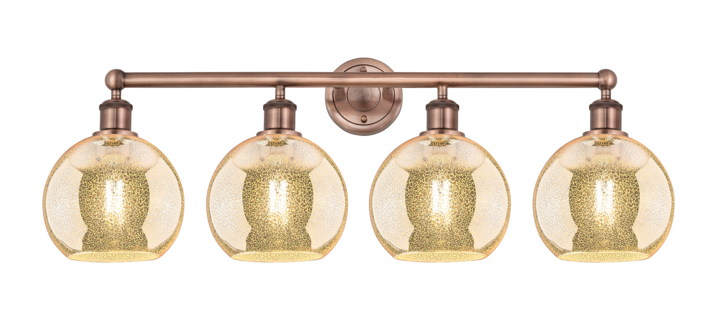Edison Bath Vanity Light Cast Brass Steel