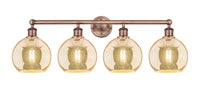 Edison Bath Vanity Light Cast Brass Steel