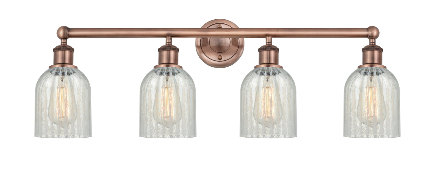 Edison Bath Vanity Light Glass Steel