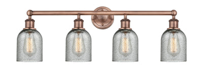 Edison Bath Vanity Light Glass Steel