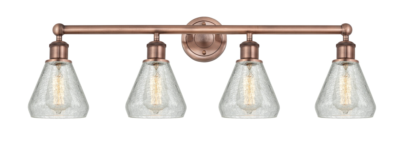 Edison Bath Vanity Light Cast Brass