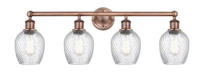 Edison Bath Vanity Light Cast Brass 33 Inch