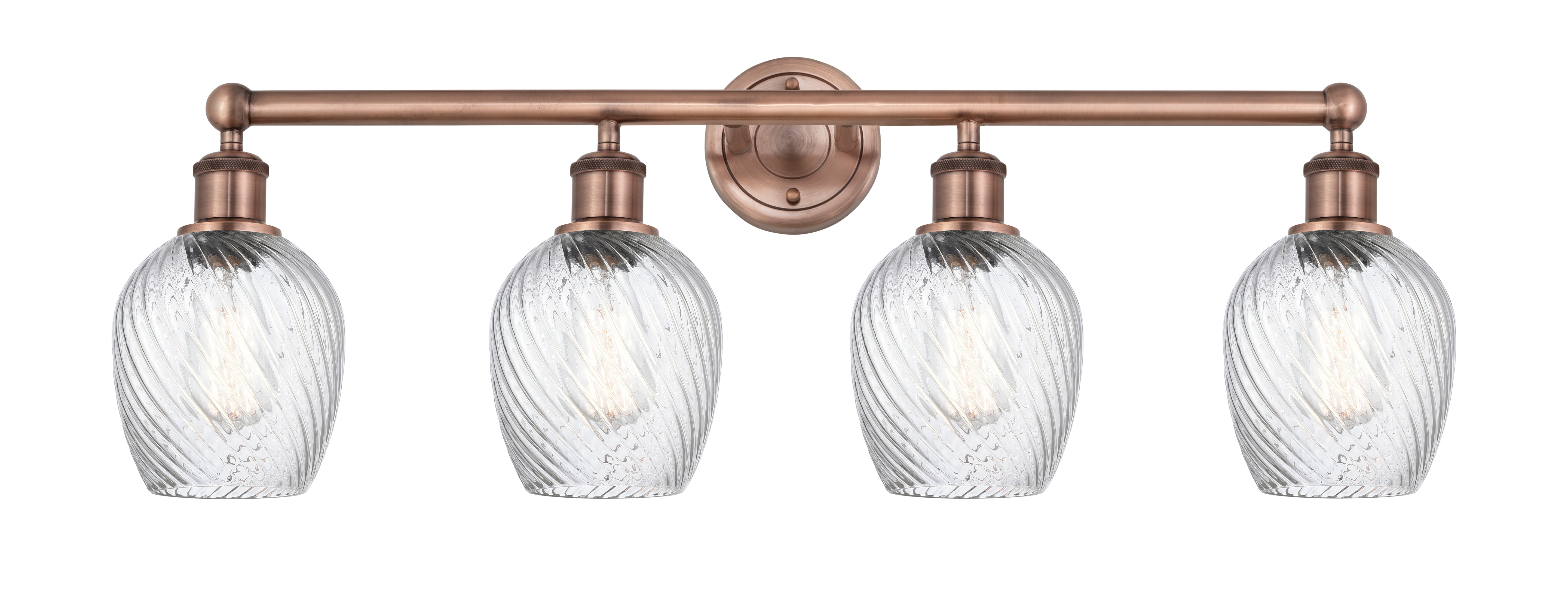 Edison Bath Vanity Light Cast Brass 33 Inch