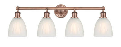 Edison Bath Vanity Light Cast Brass Finish