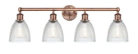 Edison Bath Vanity Light Cast Brass Finish