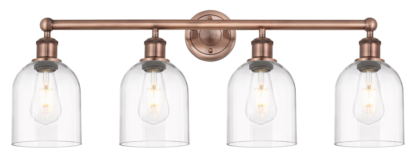 Edison Bath Vanity Light Cast Brass 35 Inch