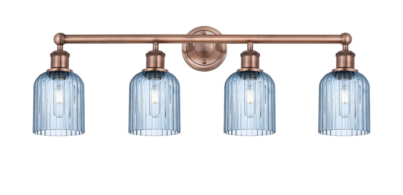 Edison Bath Vanity Light Steel Glass Modern