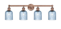 Edison Bath Vanity Light Steel Glass Modern