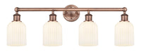 Edison Bath Vanity Light Steel Glass Modern
