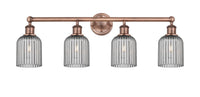 Edison Bath Vanity Light Steel Glass Modern