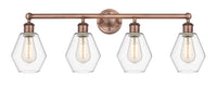 Edison Bath Vanity Light Cast Brass Finish