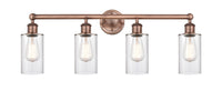 Edison Bath Vanity Light Cast Brass