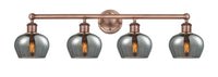 Edison Bath Vanity Light Cast Brass Finish