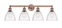 Edison Bath Vanity Light Brass Glass Steel