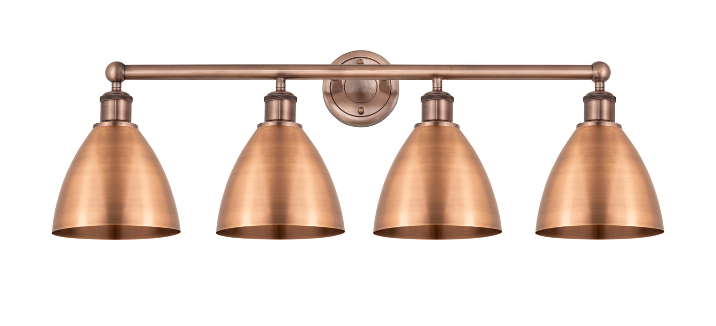 Edison Industrial, Farmhouse, Restoration-Vintage, Traditional Berkshire Metal Bath Vanity Light