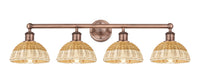 Edison Bath Vanity Light Cast Brass Finish