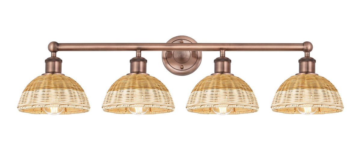 Bristol Natural II 35-Inch 4-Light Bath Vanity Light