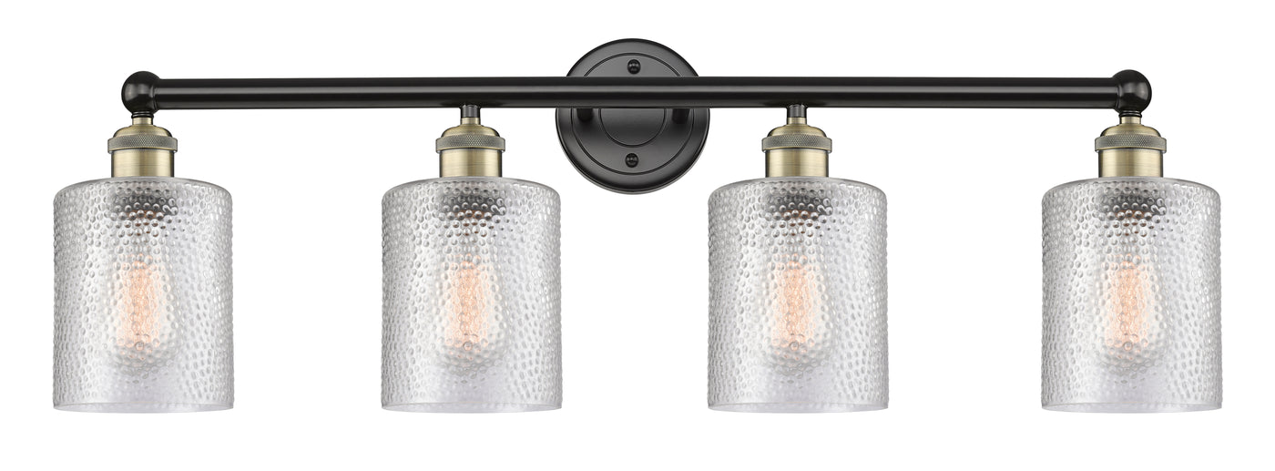 Edison Bath Vanity Light Cast Brass 33 Inch