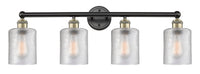 Edison Bath Vanity Light Cast Brass 33 Inch