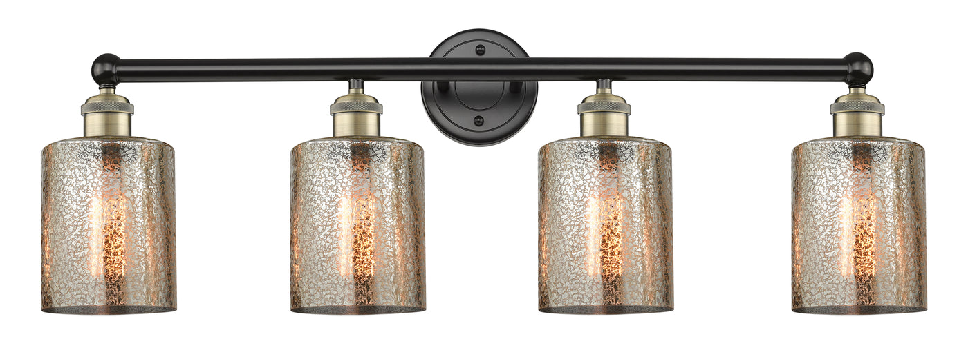Edison Bath Vanity Light Cast Brass 33 Inch