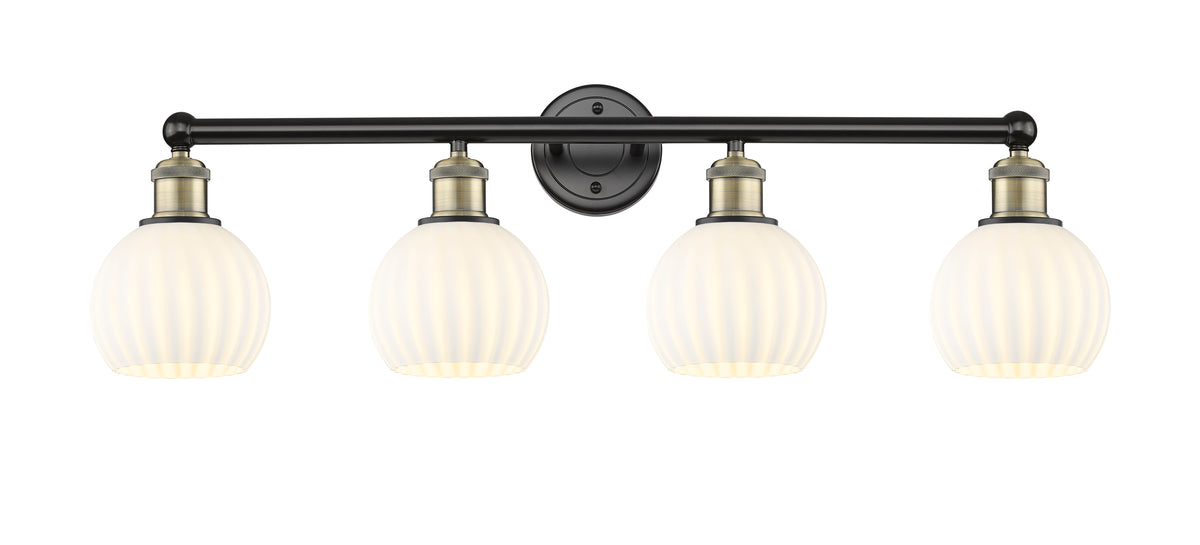 33-Inch 4-Light Bath Vanity Light 10.25-Inch High