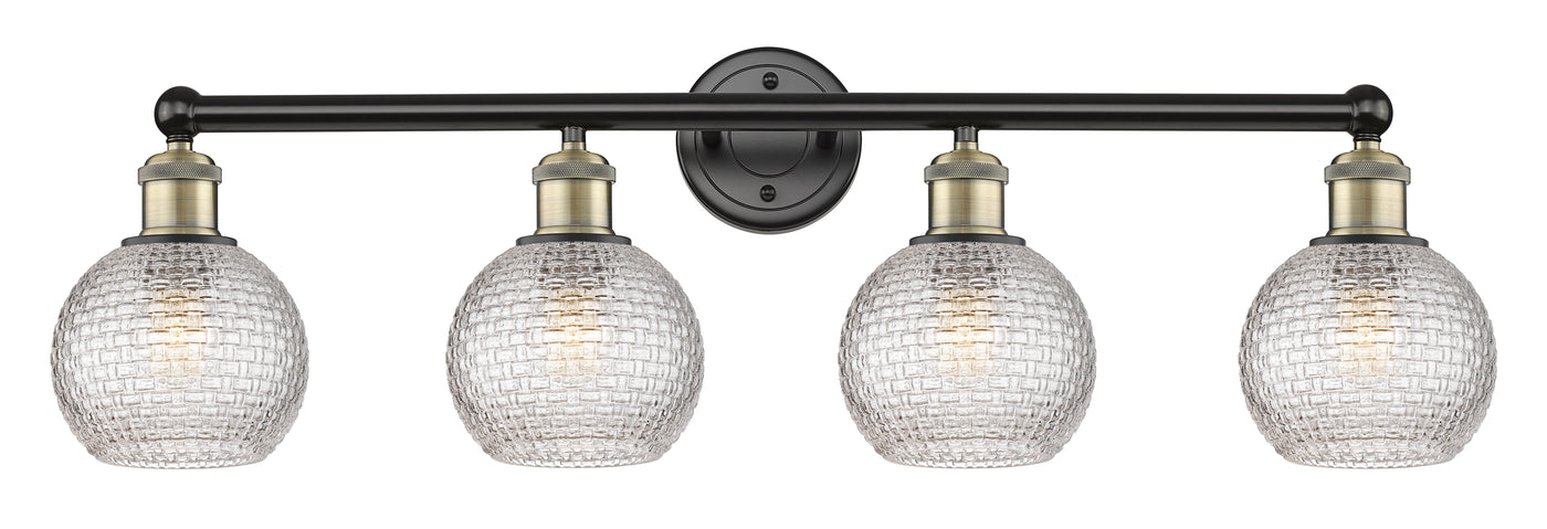 Edison Bath Vanity Light Cast Brass 35 Inch