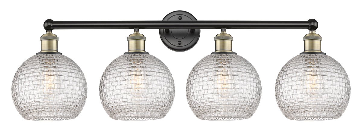 Athens 35-Inch 4-Light Bath Vanity Light Dimmable