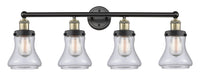 Edison Bath Vanity Light Cast Brass 32 Inch