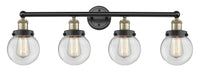 Edison Bath Vanity Light Cast Brass Finish