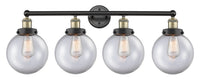 Edison Bath Vanity Light Cast Brass Steel