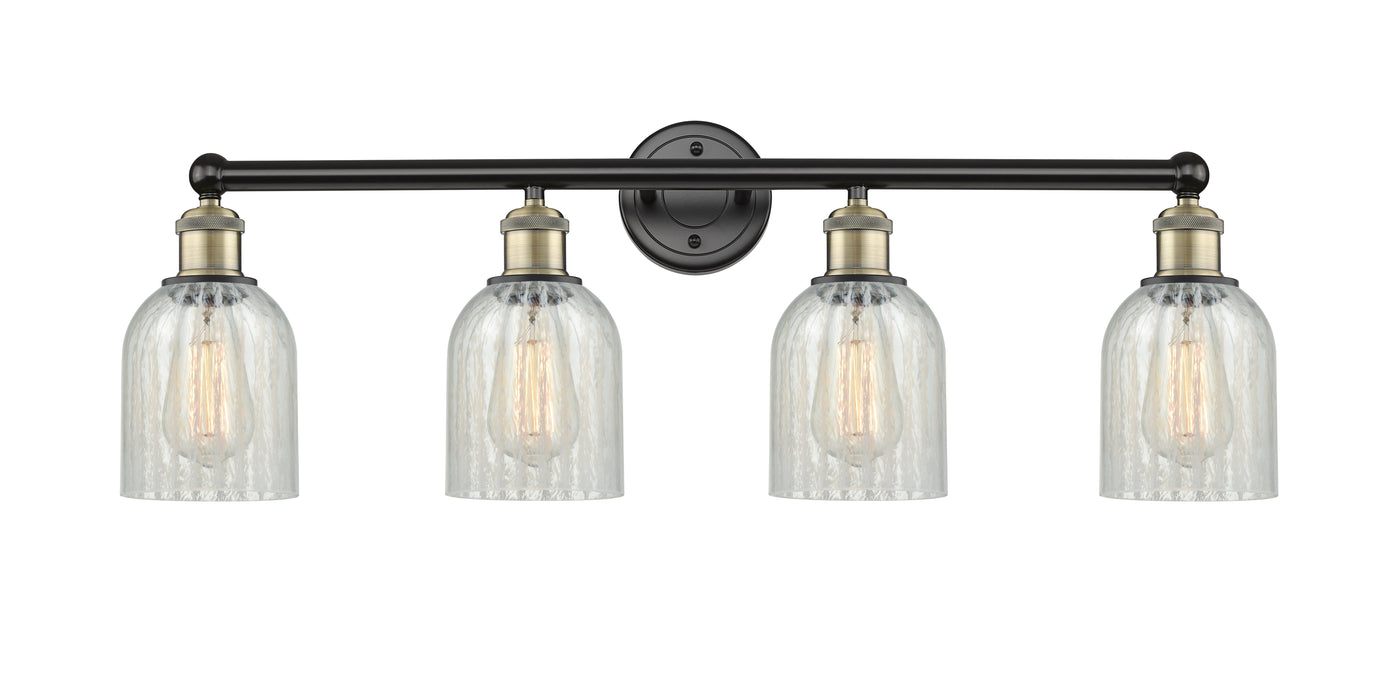 Edison Bath Vanity Light Glass Steel