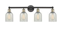 Edison Bath Vanity Light Glass Steel