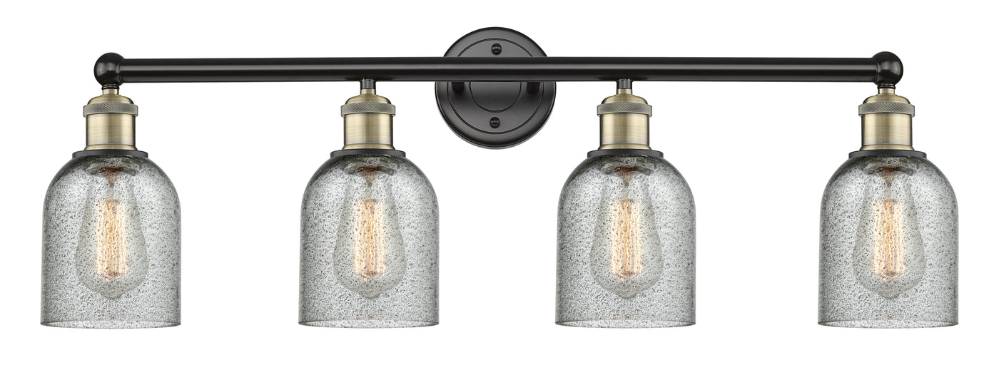 Edison Bath Vanity Light Glass Steel