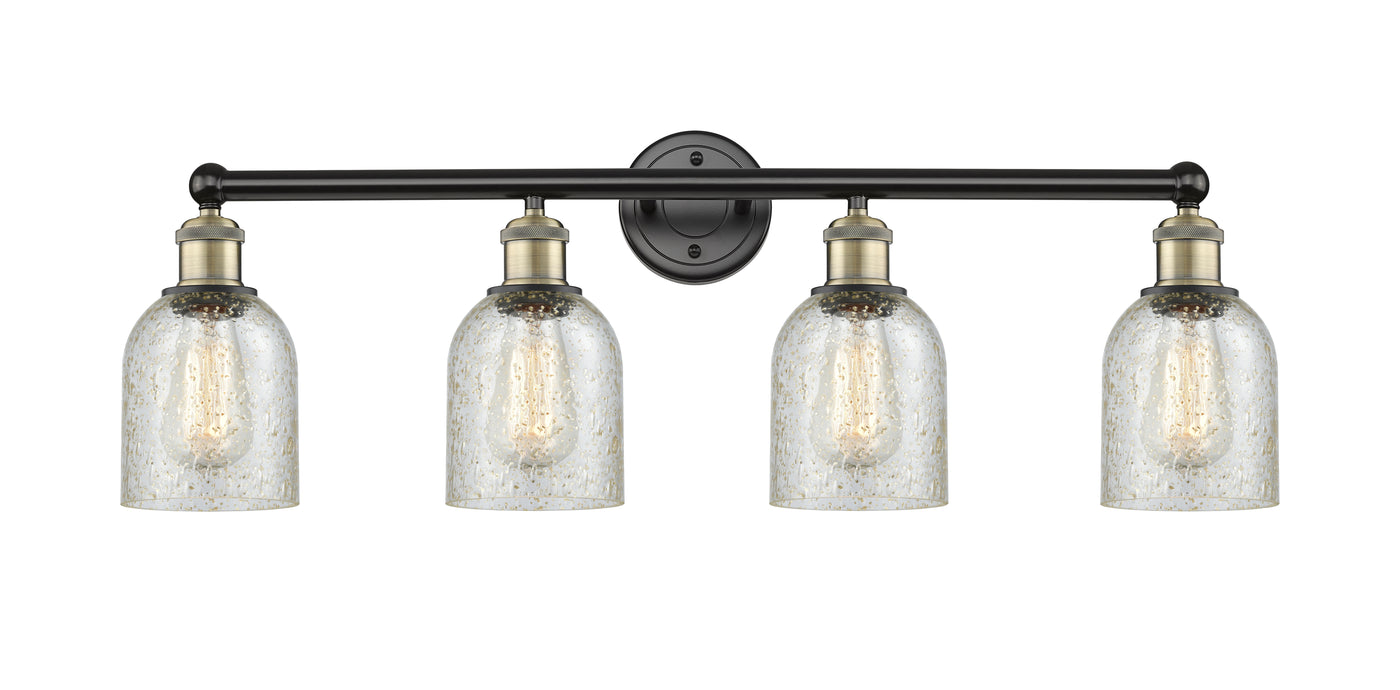 Edison Bath Vanity Light Glass Steel