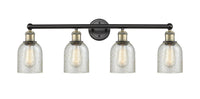 Edison Bath Vanity Light Glass Steel