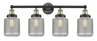 Edison Bath Vanity Light Cast Brass Finish