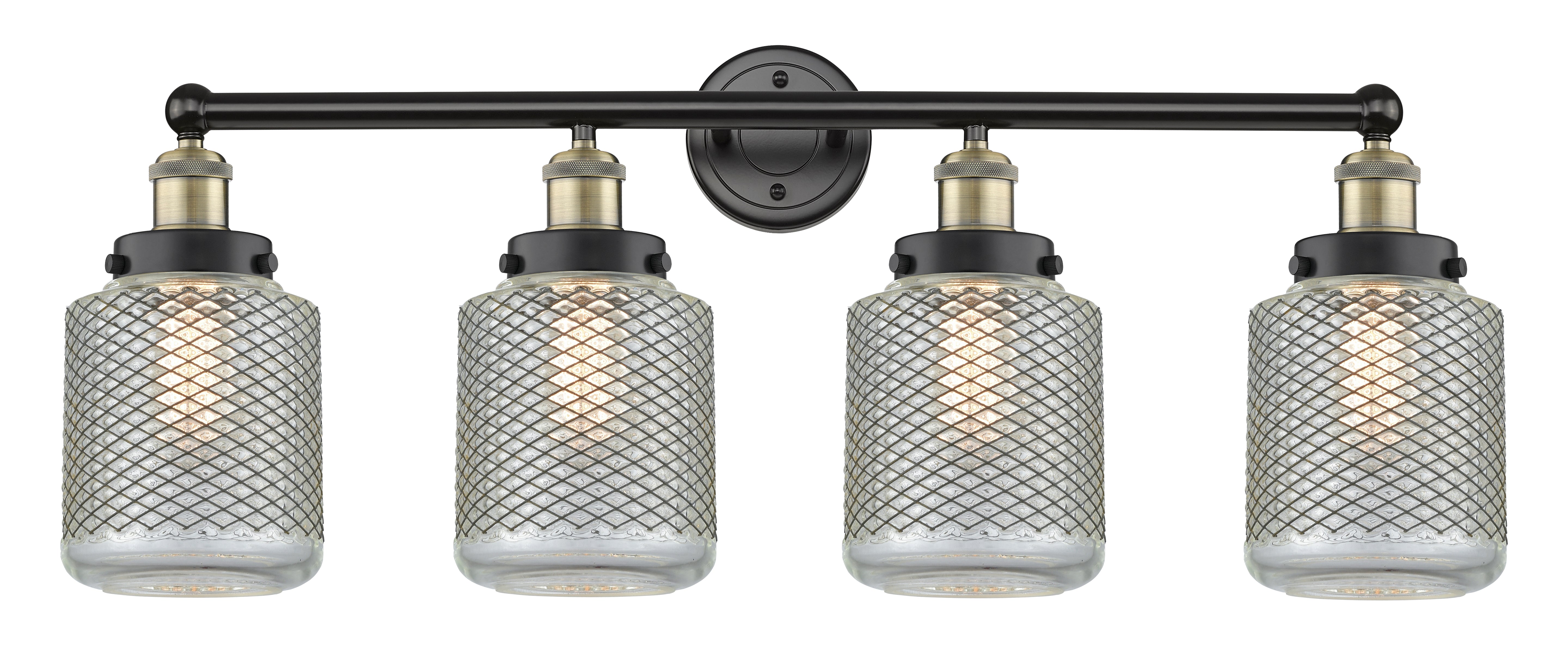 Edison Bath Vanity Light Cast Brass Finish