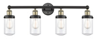 Edison Bath Vanity Light Cast Brass Finish