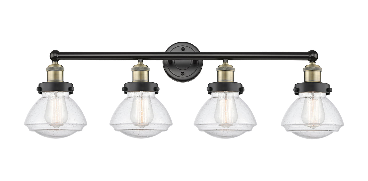 Edison Bath Vanity Light Cast Brass Steel