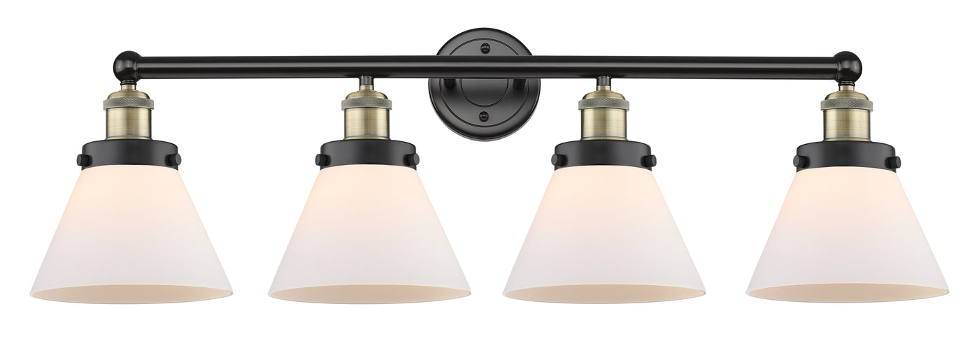 Edison Bath Vanity Light Cast Brass 32 Inch