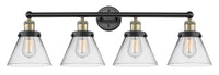 Edison Bath Vanity Light Cast Brass 32 Inch
