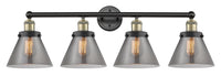 Edison Bath Vanity Light Cast Brass 32 Inch