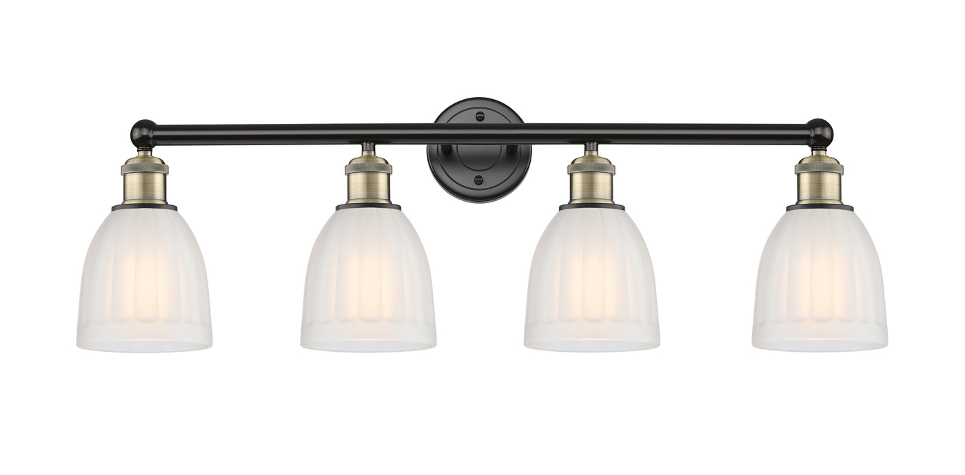 Edison Bath Vanity Light Cast Brass 35 Inch