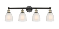 Edison Bath Vanity Light Cast Brass 35 Inch