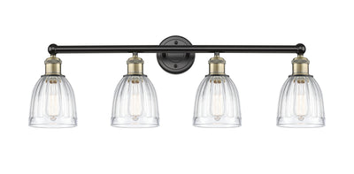 Edison Bath Vanity Light Cast Brass 35 Inch