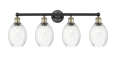 Edison Bath Vanity Light Cast Brass Glass